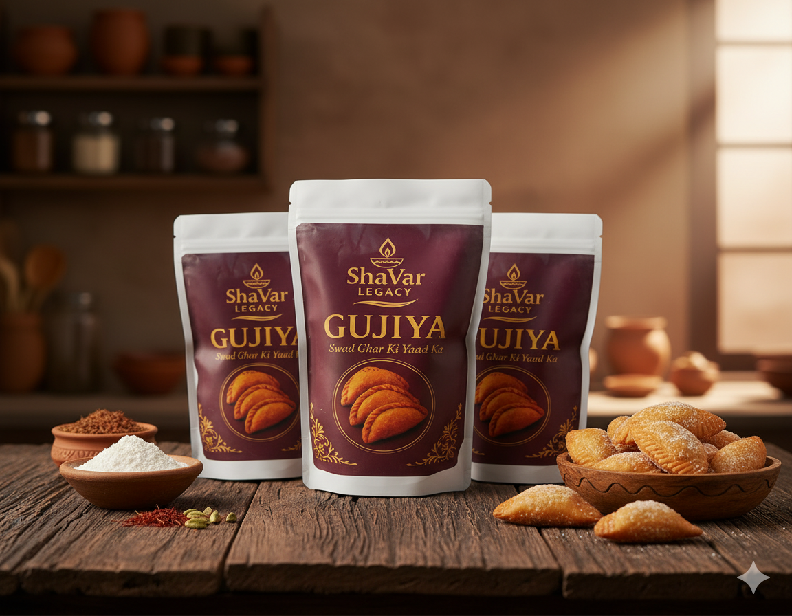 Traditional Gujiya 3 combo