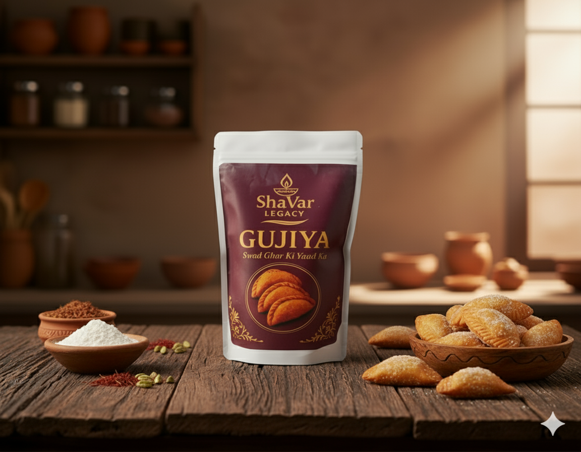 Traditional Gujiya